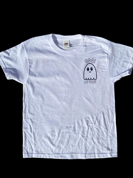 Boo to You! Kids' Tee - Spooky Fun for Young Halloween Cheekys!