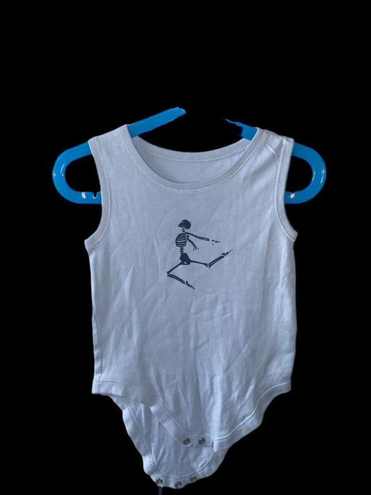 Dancing Skeleton Baby Grow - Halloween's Jovial Jig!